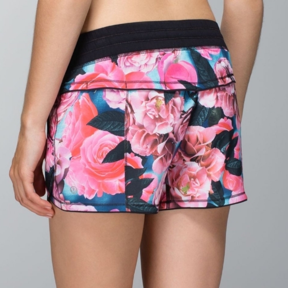 Lululemon Shorts In Secret Garden